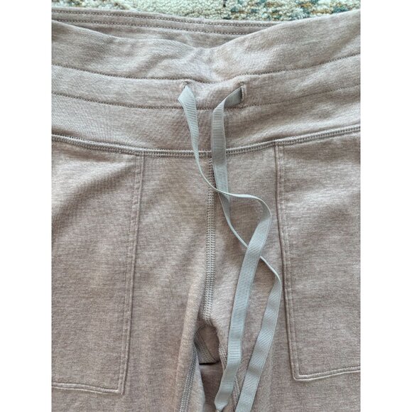 OFFLINE By Aerie Real Me Warmup Drawcord Leggings Light Pink Size Medium Cozy - Picture 5 of 7